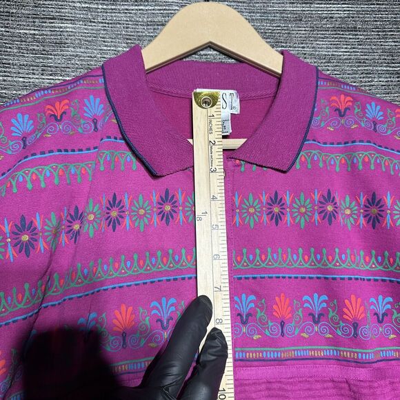 Blast Vintage Sweatshirt Polo Women's Size L - Picture 5 of 11